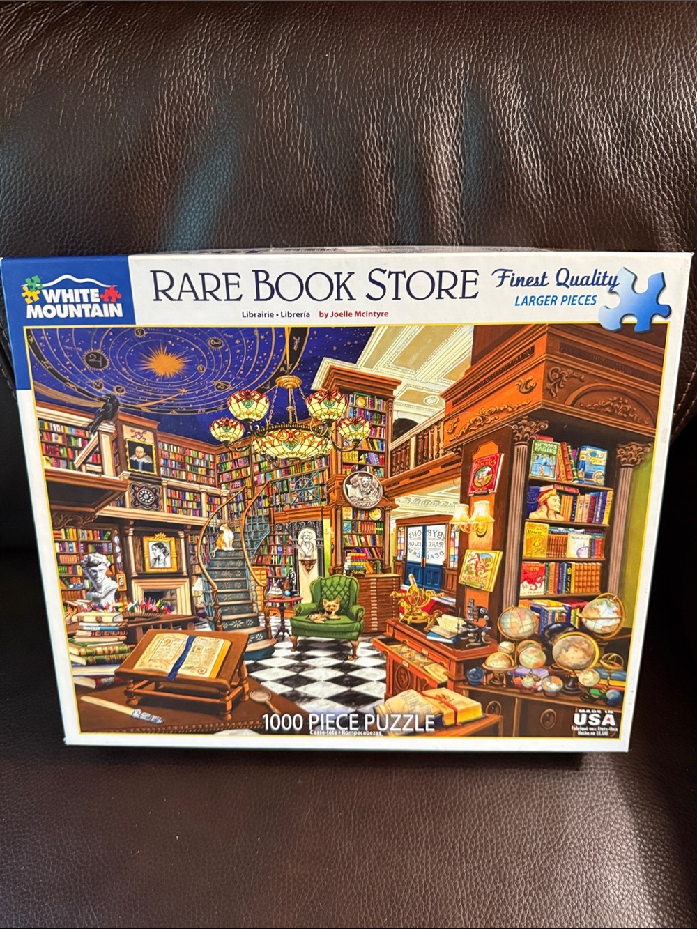 White Mountain Rare Book Store. 1000 pieces. Has poster